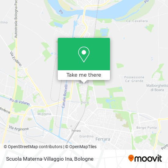 Scuola Materna-Villaggio Ina map