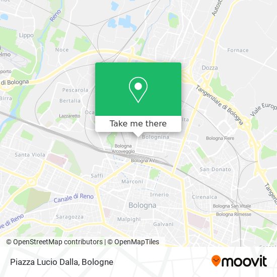 Piazza Lucio Dalla map