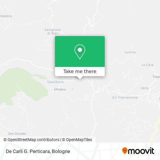 De Carli G. Perticara map