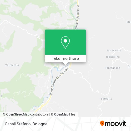Canali Stefano map