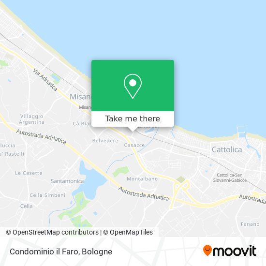 Condominio il Faro map