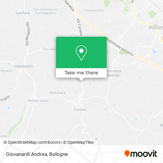 Giovanardi Andrea map