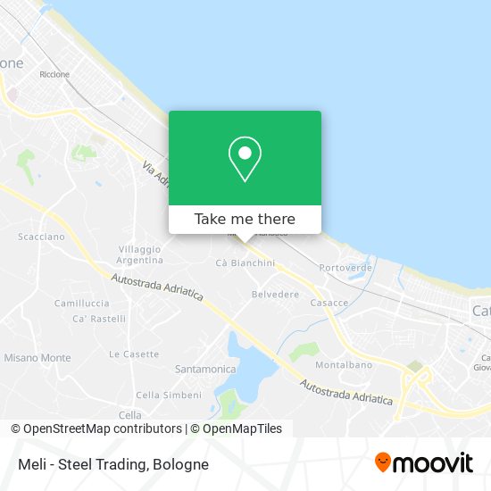 Meli - Steel Trading map