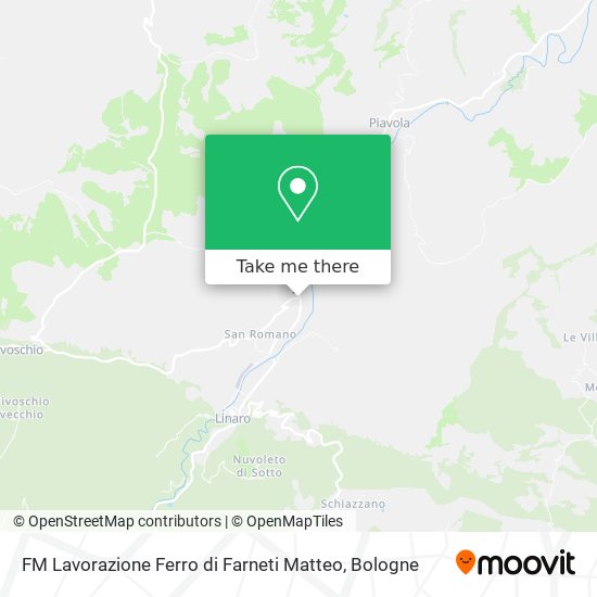FM Lavorazione Ferro di Farneti Matteo map