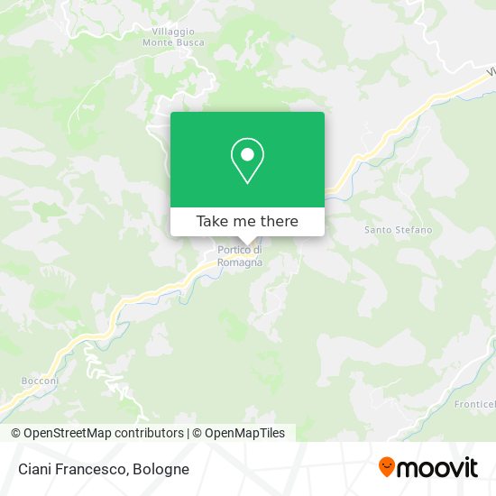Ciani Francesco map