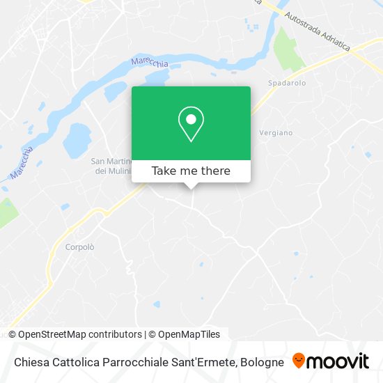 Chiesa Cattolica Parrocchiale Sant'Ermete map