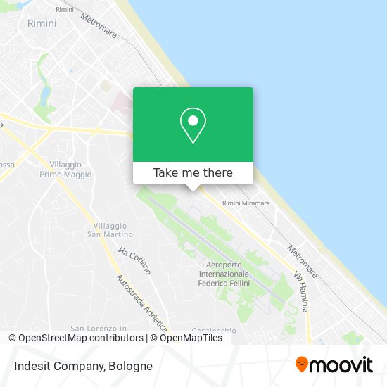 Indesit Company map