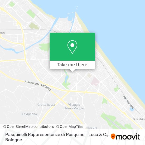Pasquinelli Rappresentanze di Pasquinelli Luca & C. map