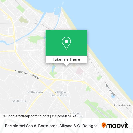 Bartolomei Sas di Bartolomei Silvano & C. map