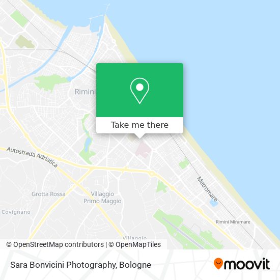Sara Bonvicini Photography map