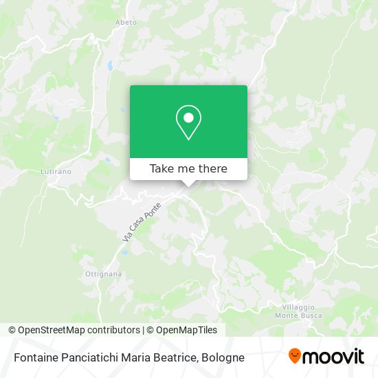 Fontaine Panciatichi Maria Beatrice map