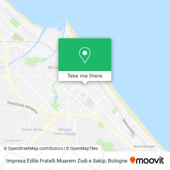 Impresa Edile Fratelli Muarem Zudi e Sakip map