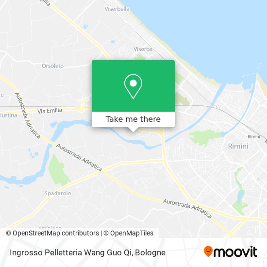 Ingrosso Pelletteria Wang Guo Qi map
