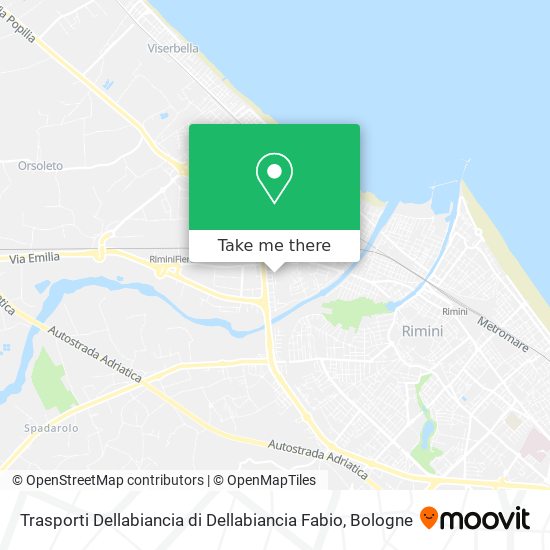 Trasporti Dellabiancia di Dellabiancia Fabio map
