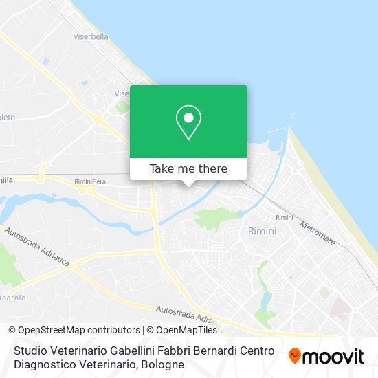 Studio Veterinario Gabellini Fabbri Bernardi Centro Diagnostico Veterinario map