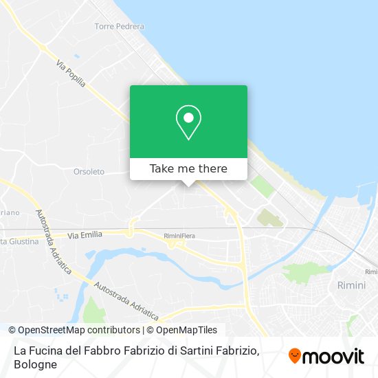 La Fucina del Fabbro Fabrizio di Sartini Fabrizio map