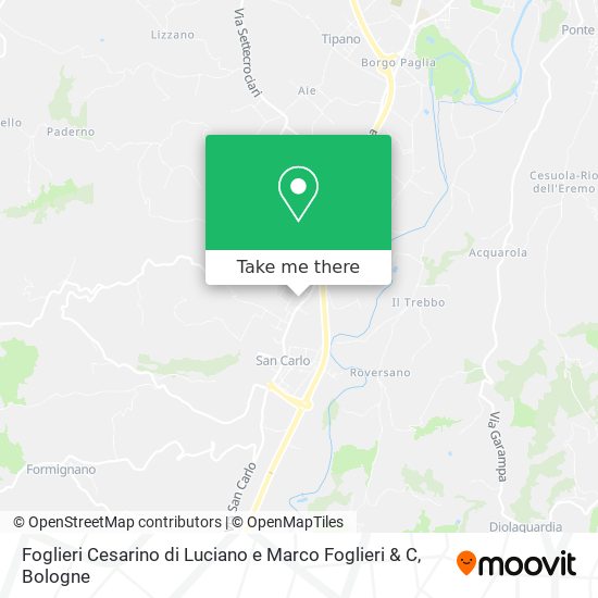 Foglieri Cesarino di Luciano e Marco Foglieri & C map