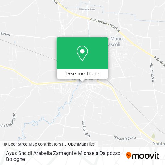 Ayus Snc di Arabella Zamagni e Michaela Dalpozzo map