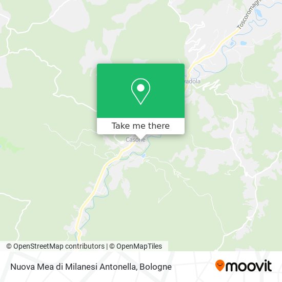 Nuova Mea di Milanesi Antonella map