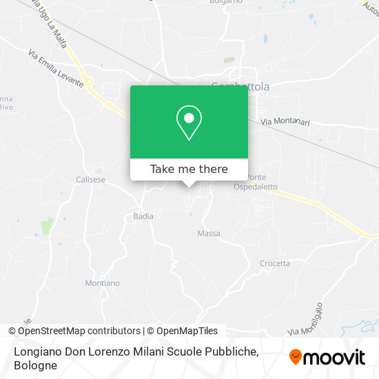 Longiano Don Lorenzo Milani Scuole Pubbliche map