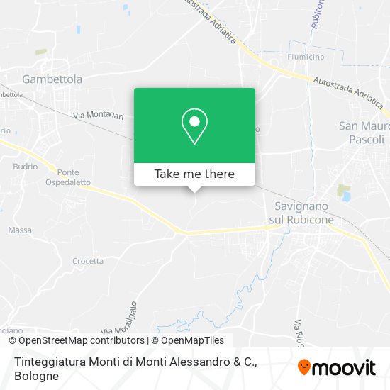 Tinteggiatura Monti di Monti Alessandro & C. map