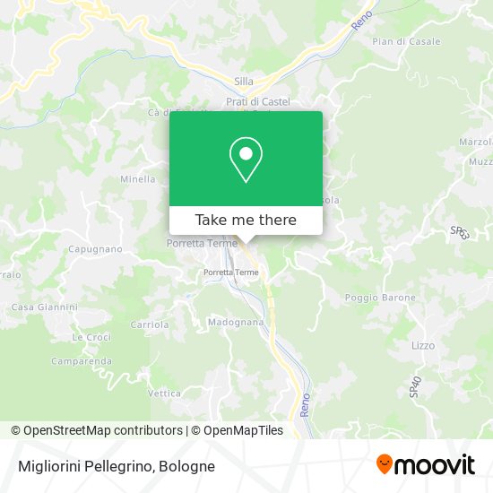 Migliorini Pellegrino map