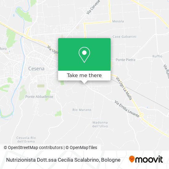 Nutrizionista Dott.ssa Cecilia Scalabrino map