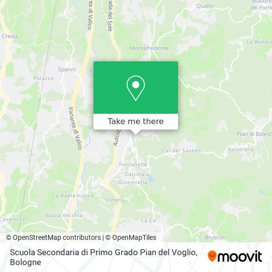Scuola Secondaria di Primo Grado Pian del Voglio map