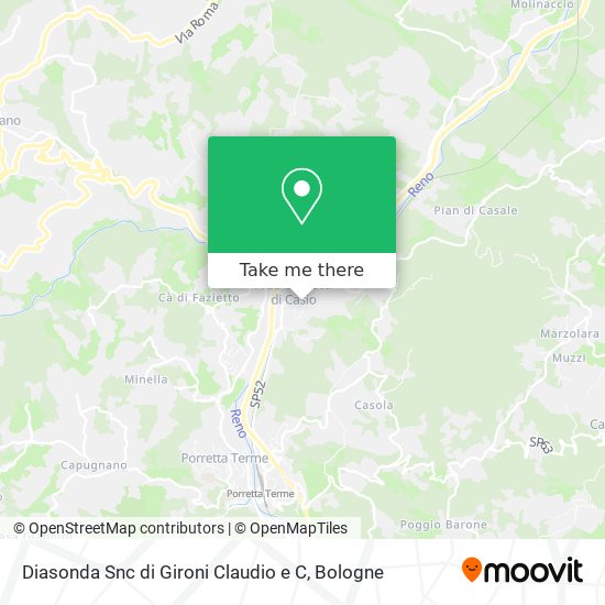 Diasonda Snc di Gironi Claudio e C map