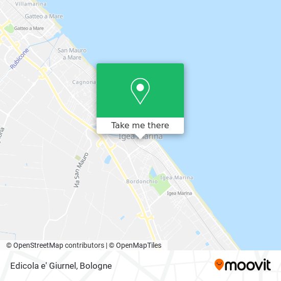 Edicola e' Giurnel map