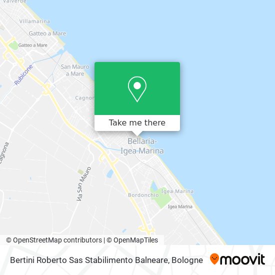 Bertini Roberto Sas Stabilimento Balneare map