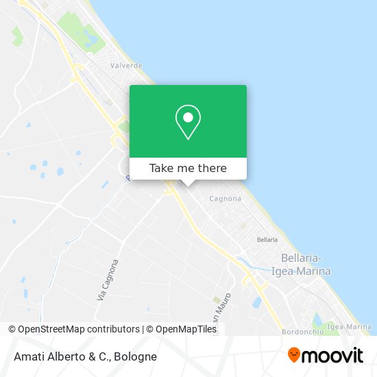 Amati Alberto & C. map