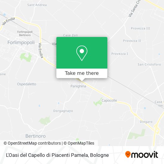 L'Oasi del Capello di Piacenti Pamela map