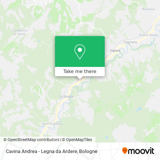 Cavina Andrea - Legna da Ardere map