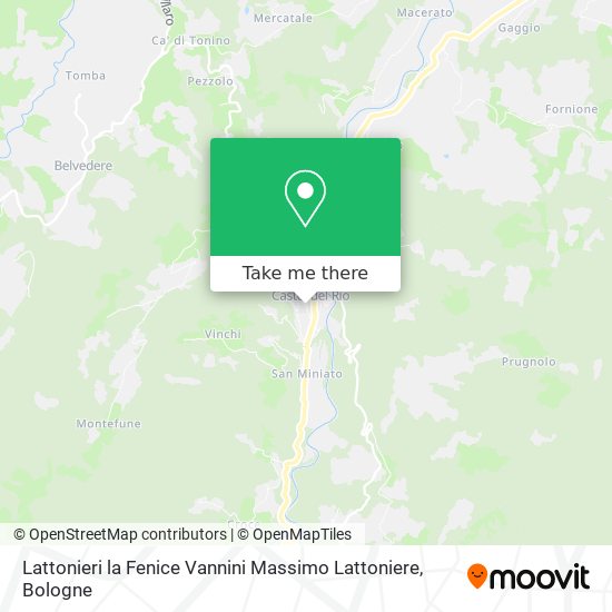 Lattonieri la Fenice Vannini Massimo Lattoniere map