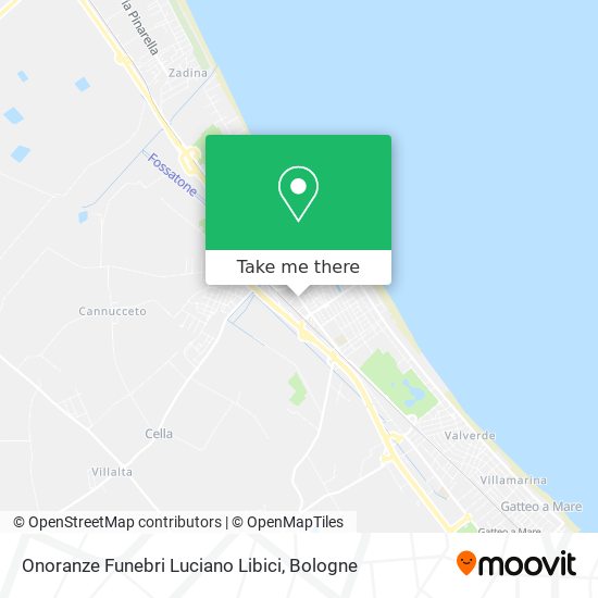 Onoranze Funebri Luciano Libici map