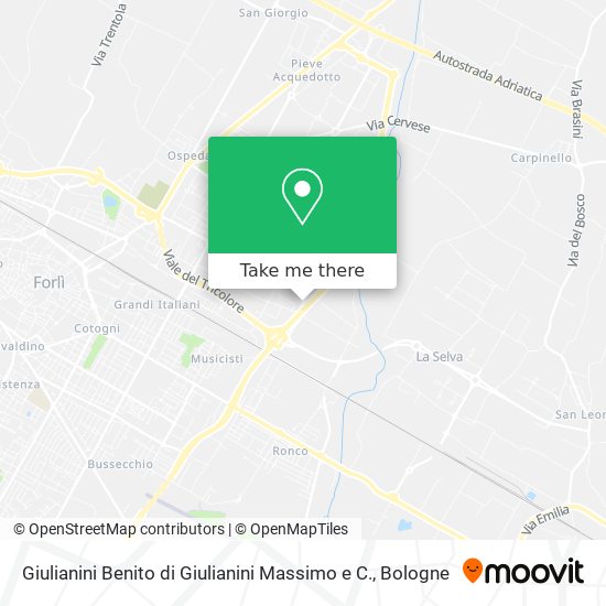 Giulianini Benito di Giulianini Massimo e C. map