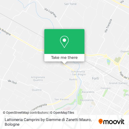 Lattoneria Camprini by Giemme di Zanetti Mauro map