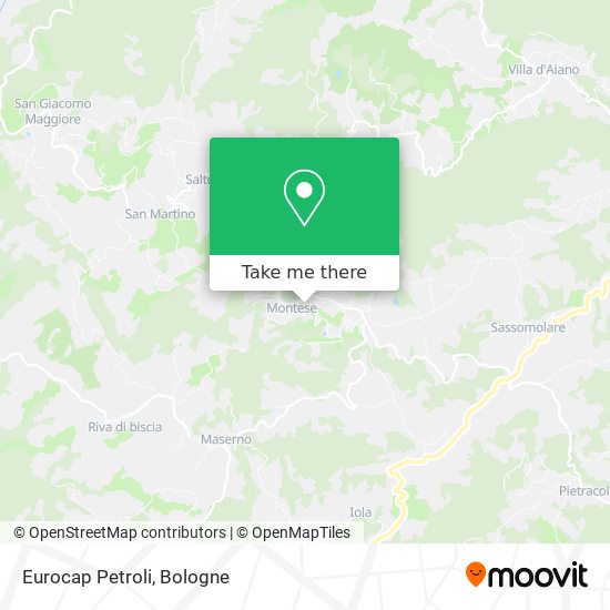 Eurocap Petroli map