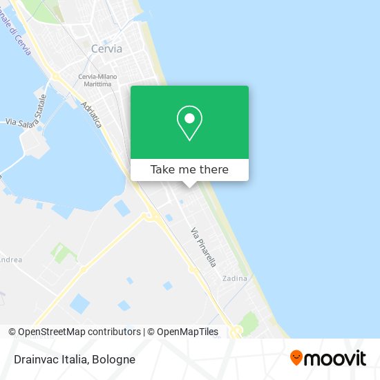 Drainvac Italia map
