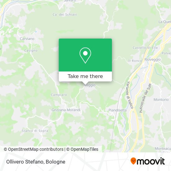 Ollivero Stefano map