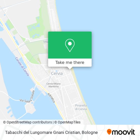 Tabacchi del Lungomare Gnani Cristian map