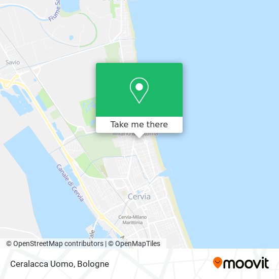 Ceralacca Uomo map
