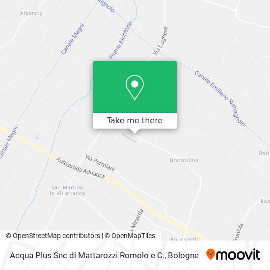 Acqua Plus Snc di Mattarozzi Romolo e C. map