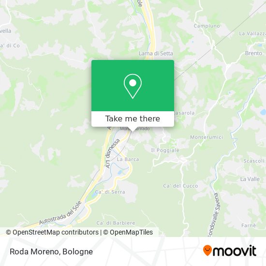 Roda Moreno map