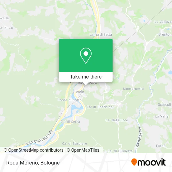 Roda Moreno map