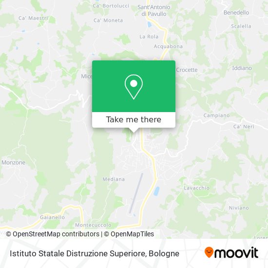 Istituto Statale Distruzione Superiore map