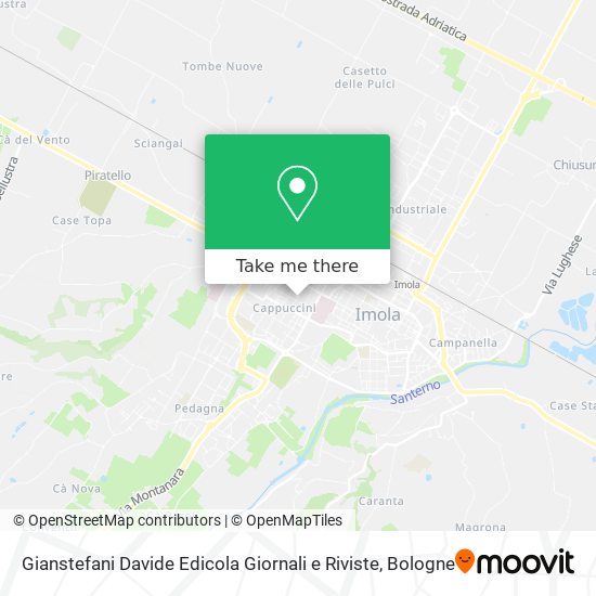 Gianstefani Davide Edicola Giornali e Riviste map