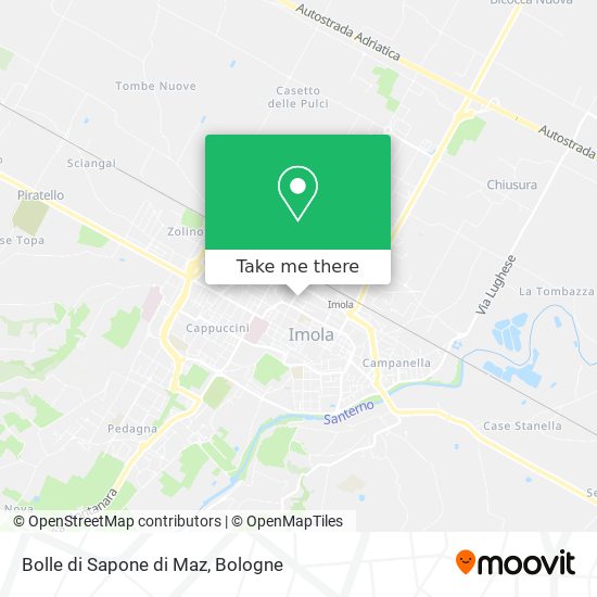 Bolle di Sapone di Maz map