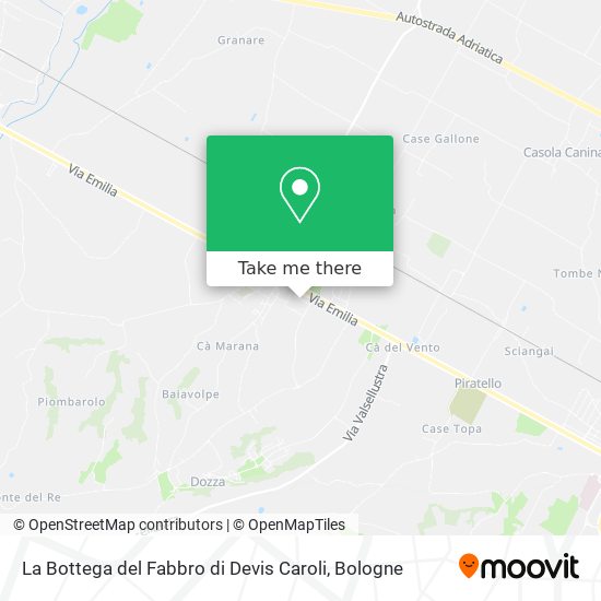 La Bottega del Fabbro di Devis Caroli map
